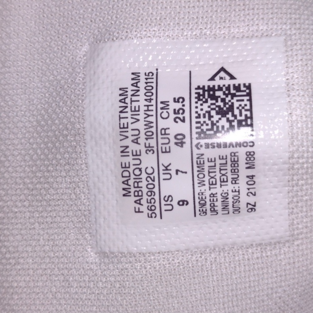 White Platform Converse (Canvas) - image 4